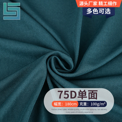 Polyester 75D knitting Single Bras Elastic force Malibu Plain Good plot cloth clothing Lining cloth Manufactor wholesale