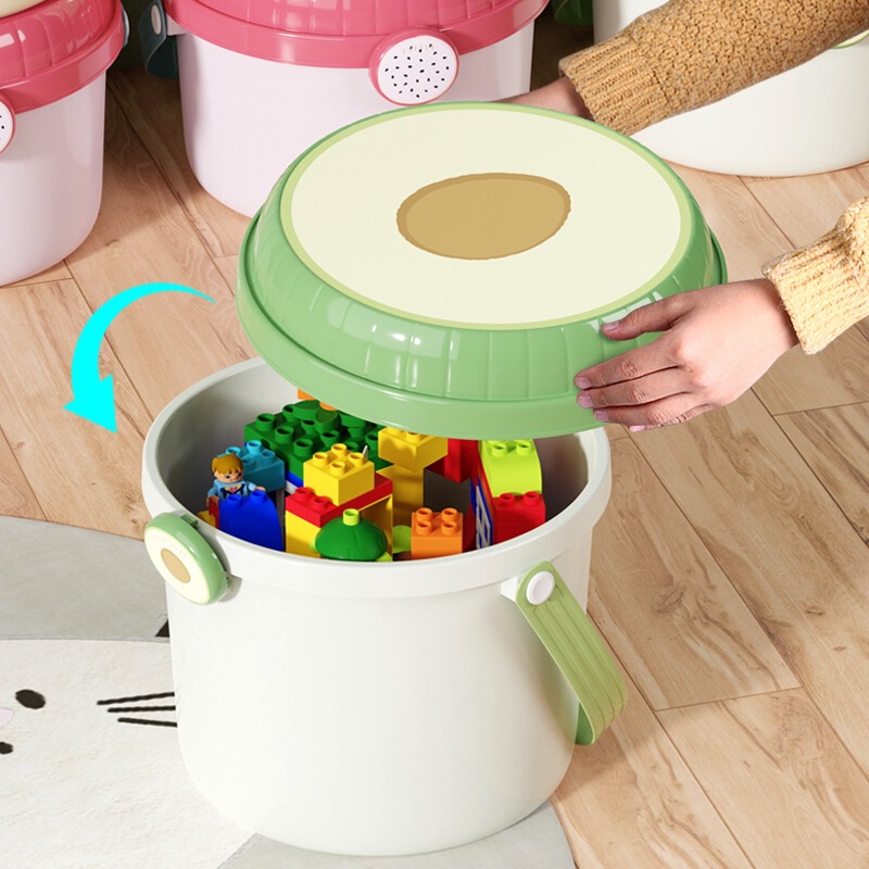 萌え果児童満1歳プレゼント桶祝日パーティーお菓子キャンディー桶積み木玩具収納桶|undefined