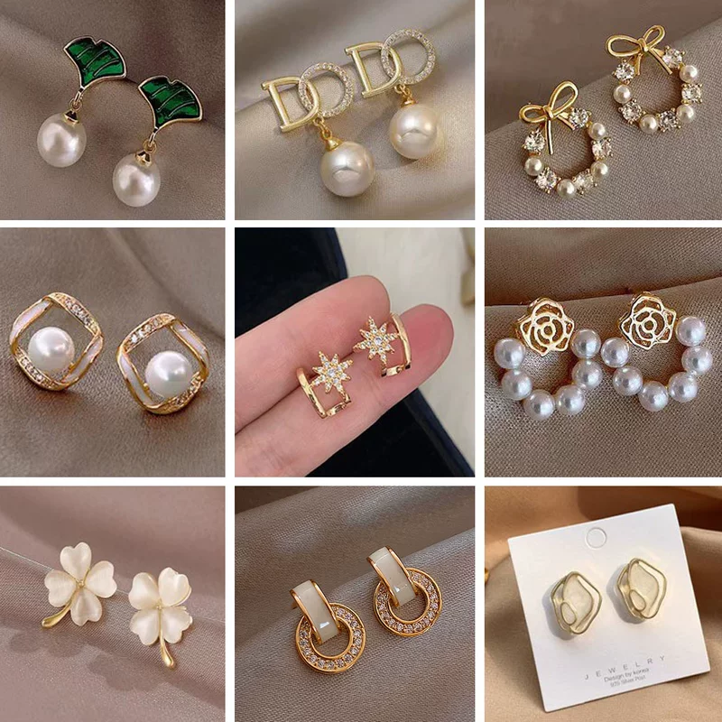 Серебряная игла, маленькие серьги, образец серебра 925, оптовая продажа