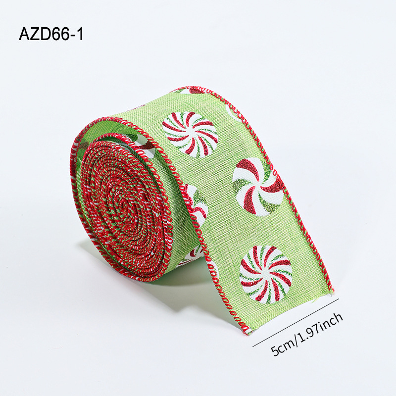 5CM Green Candy Tape / 2m