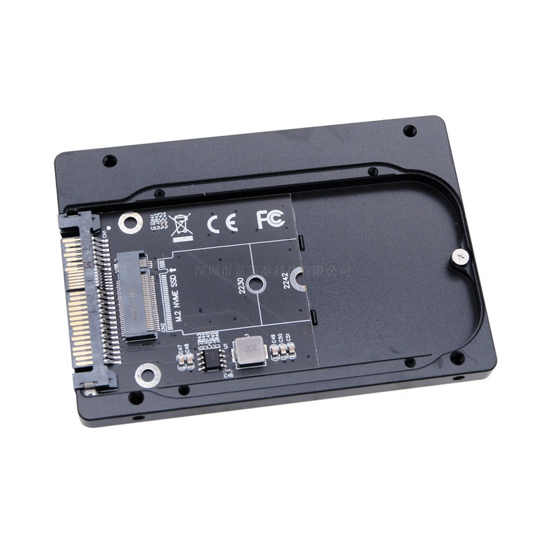 PCIe 3.0 NVMe M-key M.2 Transfer U.2 Transfer Card SFF8639 All Aluminum U2 жесткий диск корпус SSD 2.5 дюйма