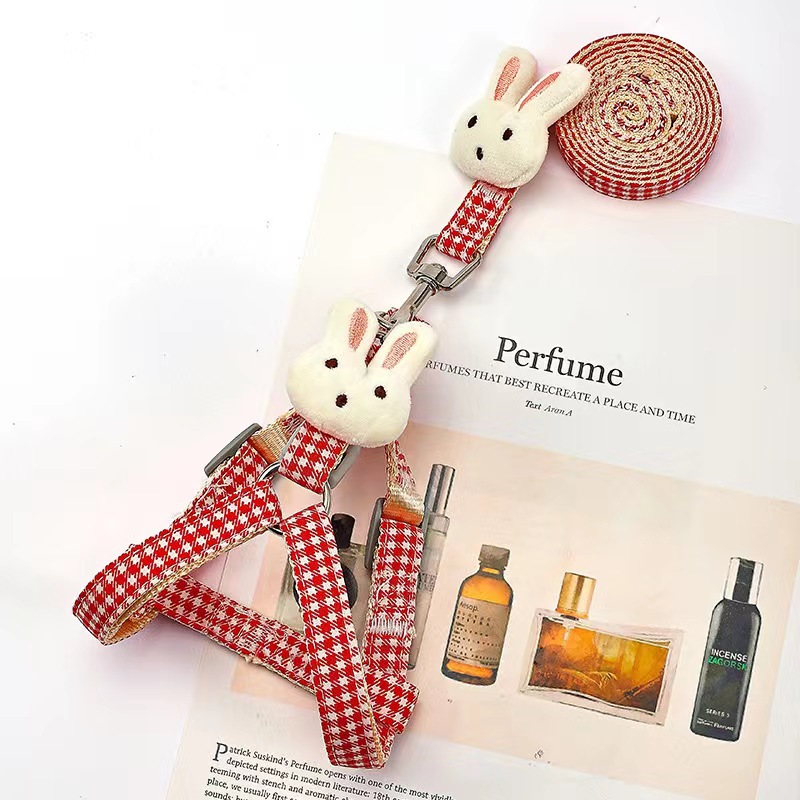 Nuevo tipo de cuerda de tracción para perros cinturón de pecho chaleco tipo mascota cuerda de paseo para perros pequeños y medianos perros Shiba Fadu Corky anillo de cuello