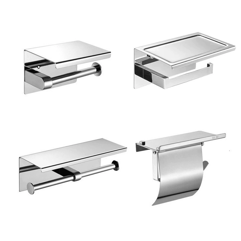 Отель Инжиниринг 304 из нержавеющей стали вешалка для полотенец через границу без перфорации туалетная бумага держатель для ванной комнаты