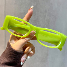 多巴胺方形粗框欧美复古风时尚老花眼镜男女高清防蓝光显年轻老光