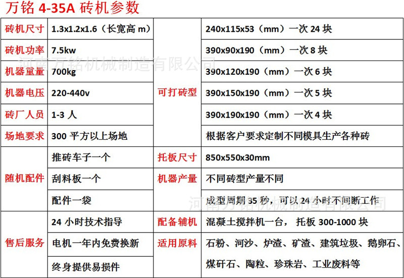 4-35A技术参数