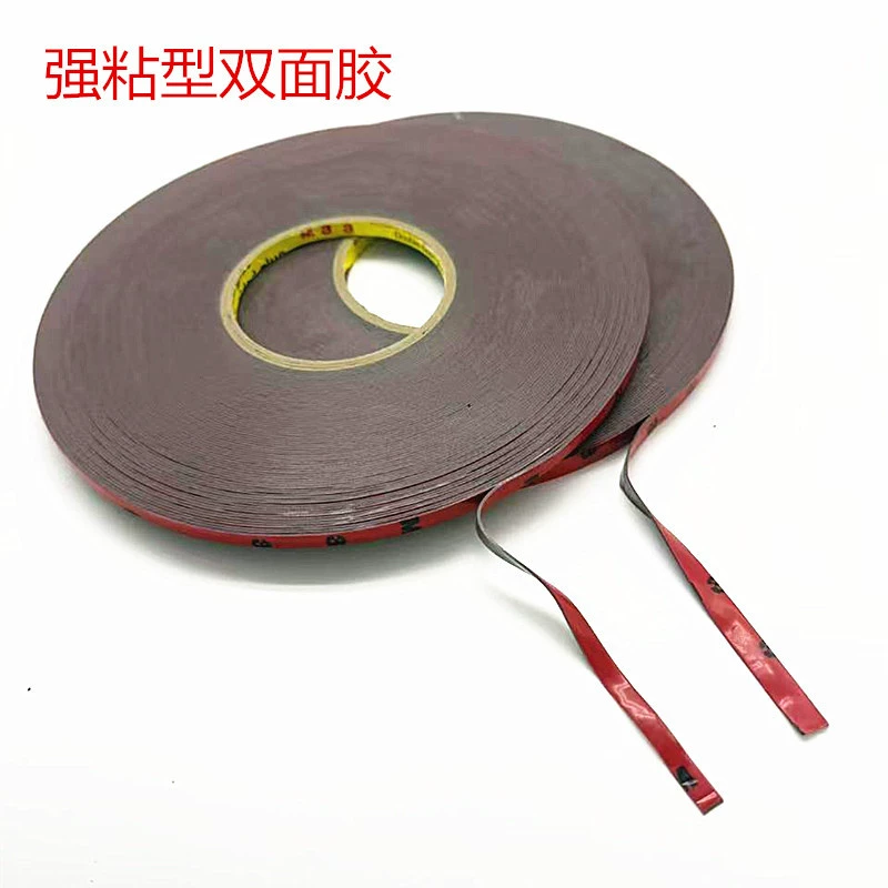 Ширина 1 см Длина 33m Пенная лента 6/8 мм Автомобильная прочная клейкая двусторонняя лента.