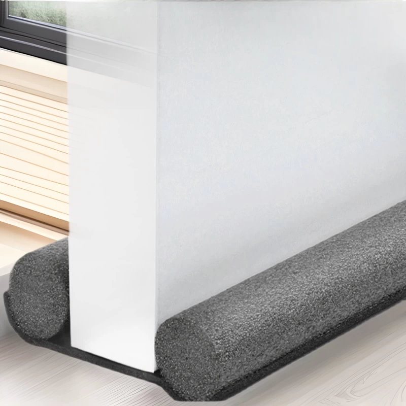 Уплотнитель для дверей и окон, ветрозащитный и звукоизоляционный, волшебный инструмент для устранения шума, наклейки на двери для снижения уровня шума.