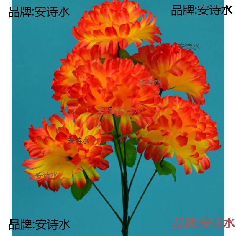 7 dahlias Qingming grave-sweeping tombs and memorial silk flower…