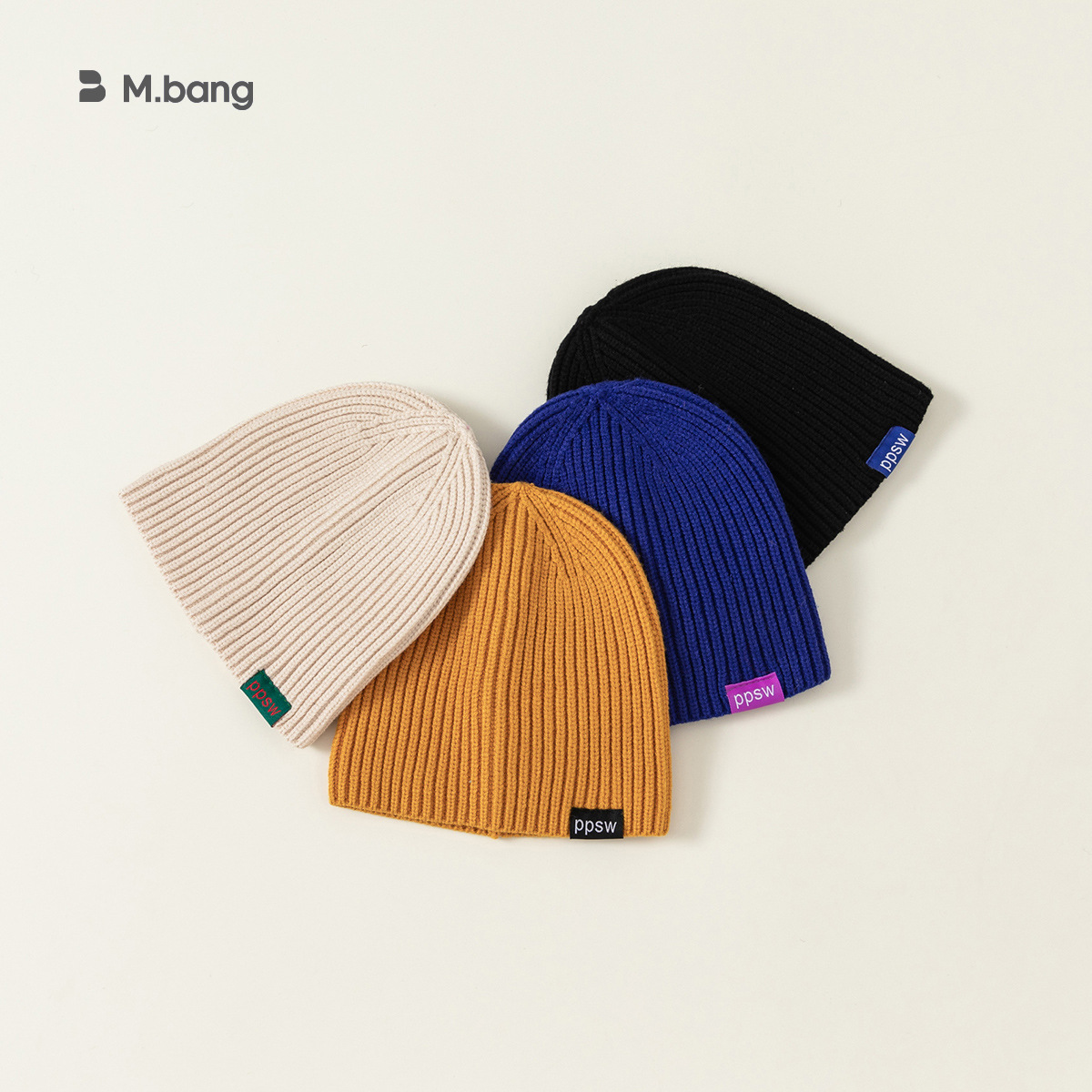 Youbao Ropa Infantil, Nuevo Gorro para Niños, Gorro de Punto de Color Sólido para Bebés, Gorro de Lana para Niñas, Artículo de Moda para Niños