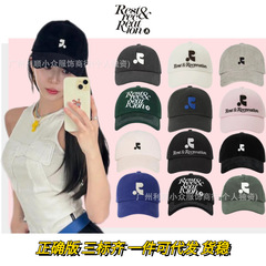 現物韓国RestAndRecreation野球帽女性迪麗熱巴同金RR帽子鴨舌帽男