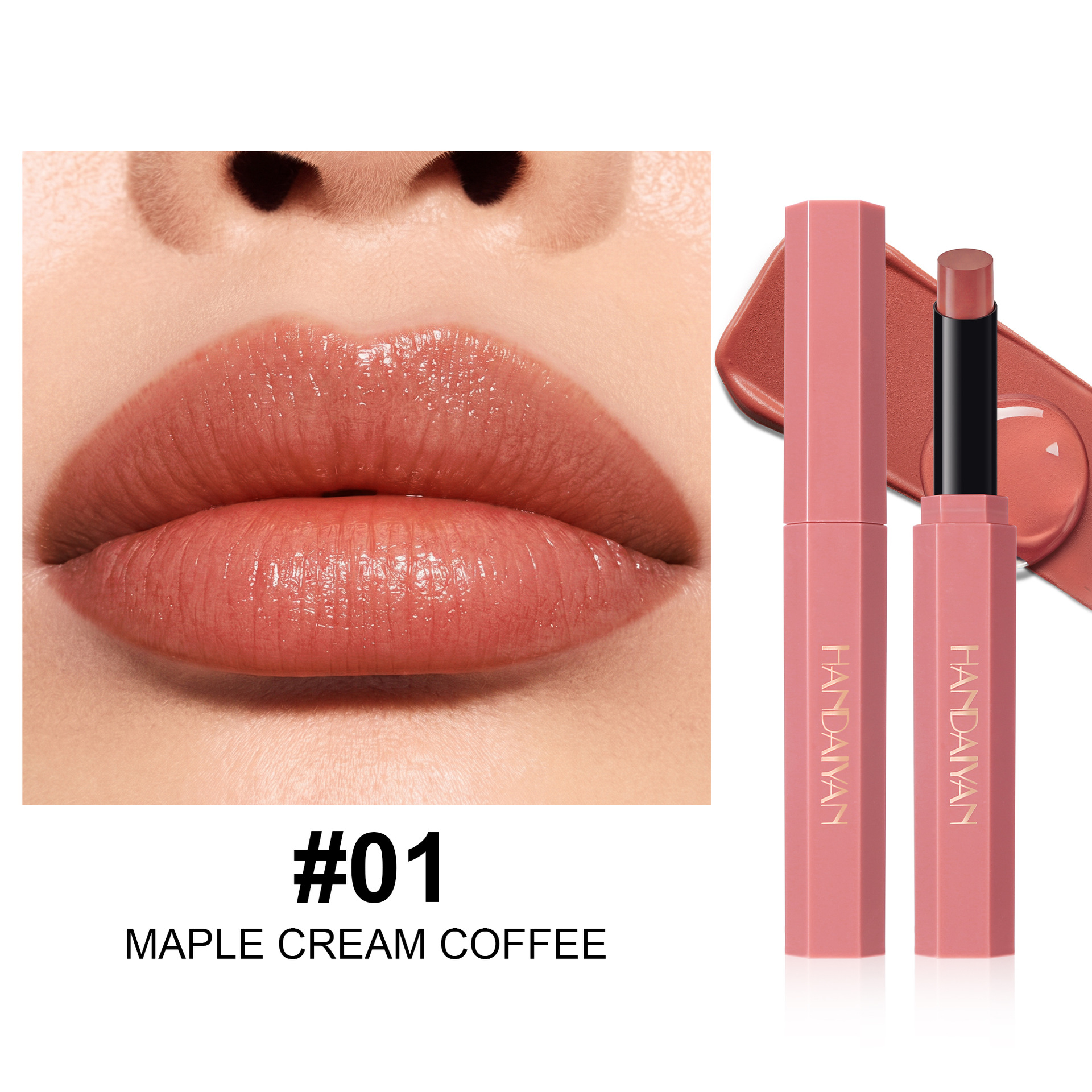 Transfronterizo maquillaje de labios HANDAIYAN Xiyin TK especial para lápiz labial mate portátil simple 6 lápiz labial niebla