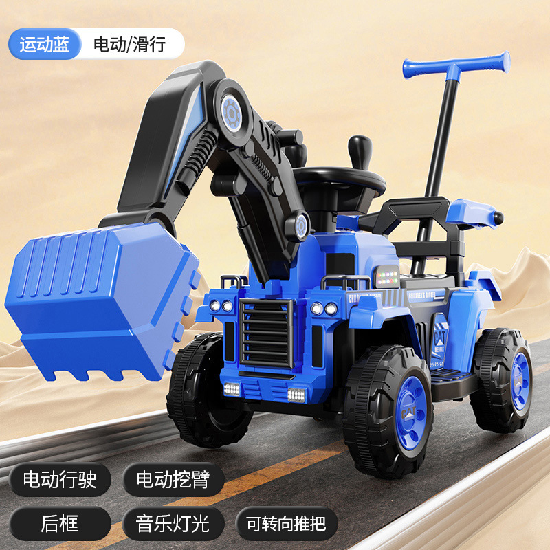 Excavadora para niños, coche de juguete, juguete para personas, niña, niño, excavadora eléctrica de control remoto, vehículo de ingeniería, máquina de gancho image 22