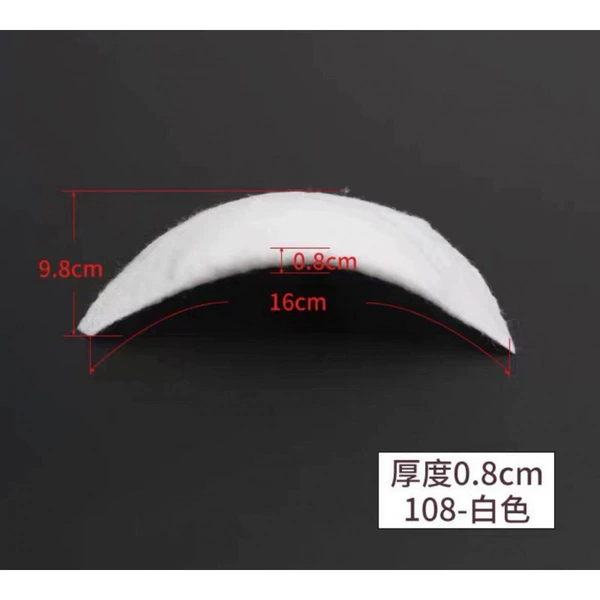 5 pairs of 108 thin (white) Baotou cotton shoulder pads. Color allocation can be noted.