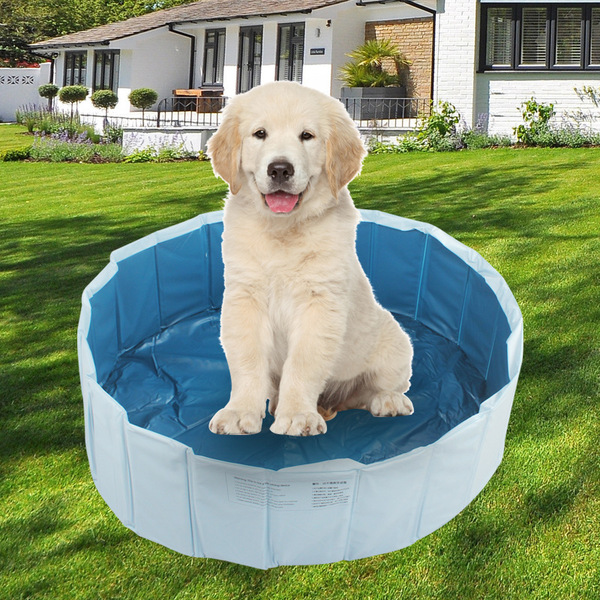 Foldable tub for swimming