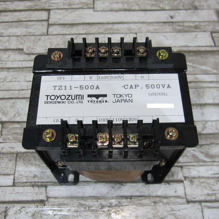 原装日本TOYOZUMI丰澄电源TZ11-300A2 TZ11-500A2单相隔离变压器