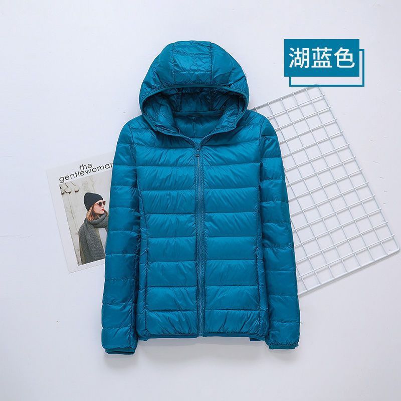 레이크 블루(후드 있음)