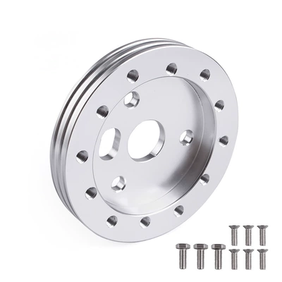 Aluminum 0.5-Inch 1-Inch 6-Hole Cab and accessories - 05inch-silver