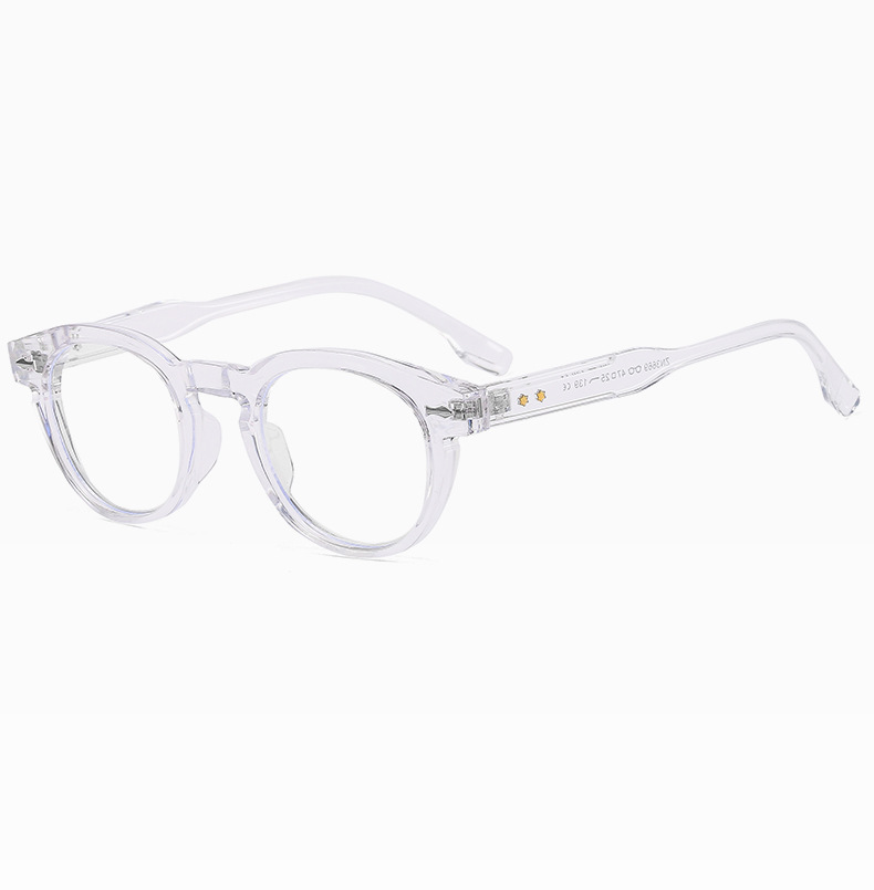 Solid Color Pattern Unisex Gender Retro Solid Color Ac UV400 Protection Oval Frame Full Frame Women's Sunglasses