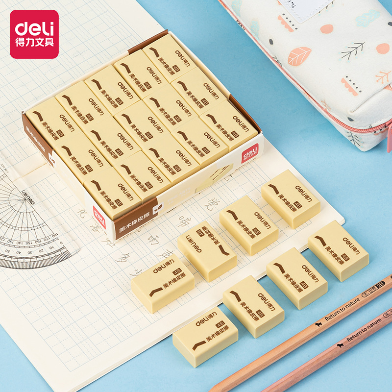 Deli 7534 Eraser 4B Art Eraser Medium Student Painting Drawing Painting Wiping Stationery