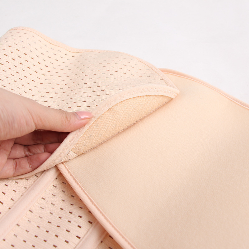 Cinturón de vientre posparto faja adelgazante cintura adelgazamiento vientre que forma el cinturón cuerpo que forma la ropa sello de cintura velcro femenino verano transpirable