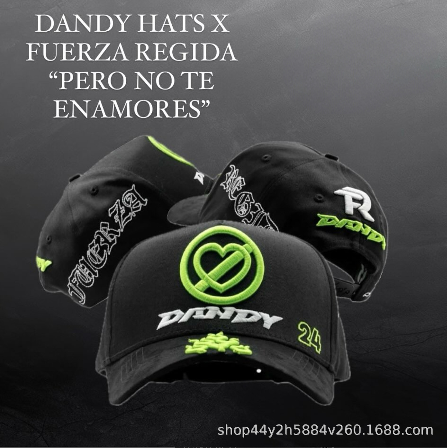 Mayorista transfronterizo marca de moda americana tendencia europea y americana DANDY HATS gorra gorra de béisbol gorra ajustable hip hop gorra