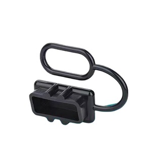 Suitable for quick plug suitable for high current connector dust cap black red rubber dust cover