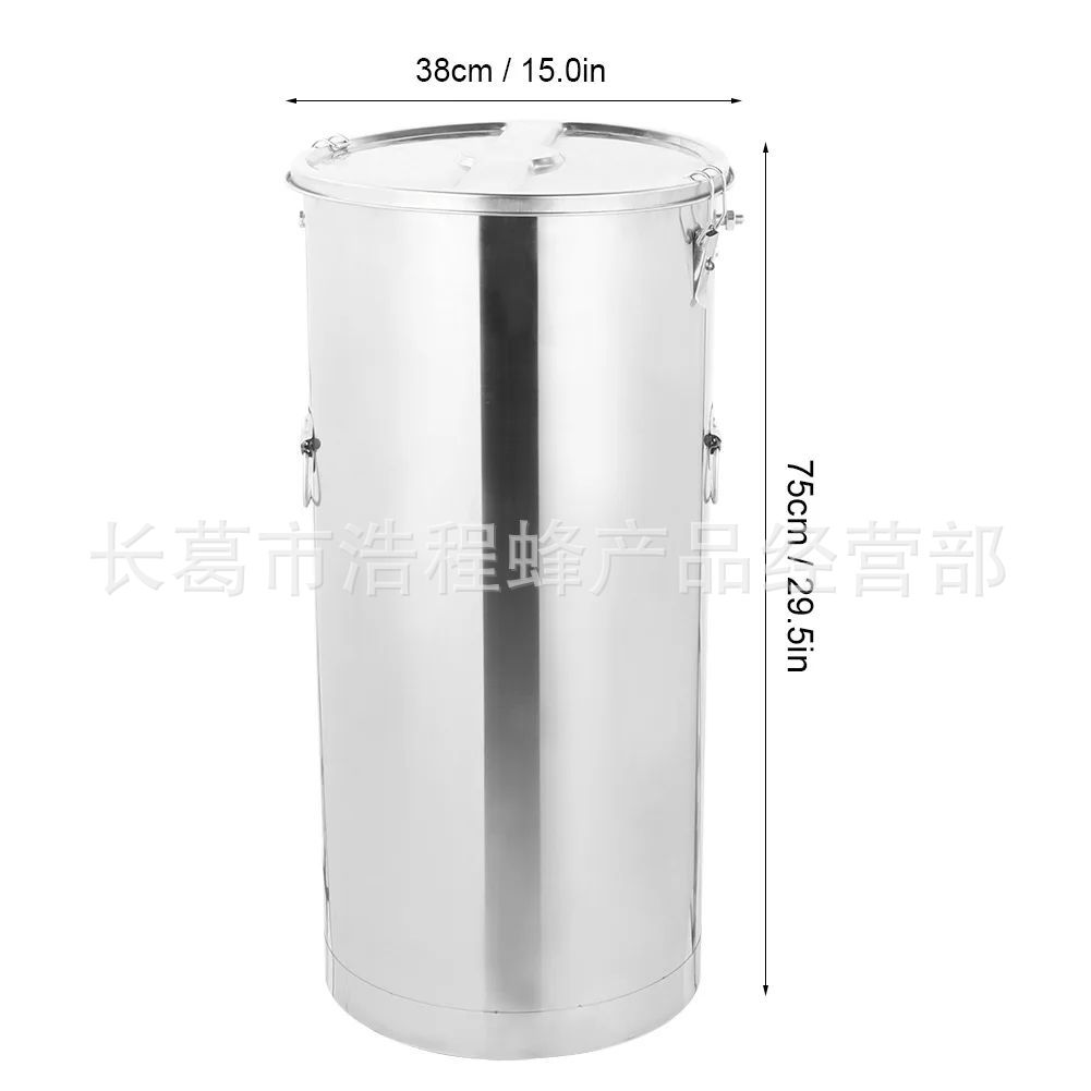 养蜂工具不锈钢2框摇蜜机蜂蜜分离机带出蜜口压蜜机