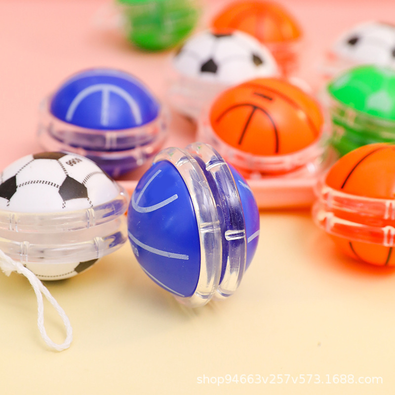 バスケットボール、サッカー、50mmプラスチックヨーヨー、ガチャガチャ、卵殻ヨーヨー、ギフトヨーヨー、幼稚園の賞品|undefined
