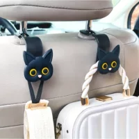 Внешняя торговля взрывные продукты 3D мультяшный кот автомобильное сиденье подголовник вешалка универсальный автомобиль