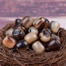 天然牛角桶珠 diy文玩配珠佛珠念珠手串配珠配饰手工创意珠饰