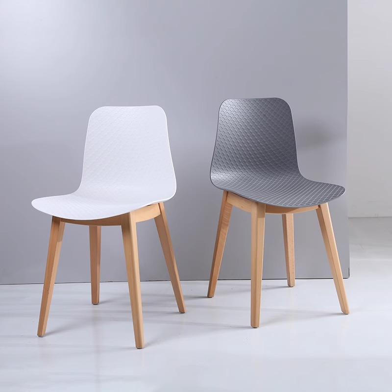 Factory Direct Sales of High-Quality Plastic Dining Chairs, Creative Hotel Room Chairs, Nordic Style Leisure Plastic Chairs, Discounts