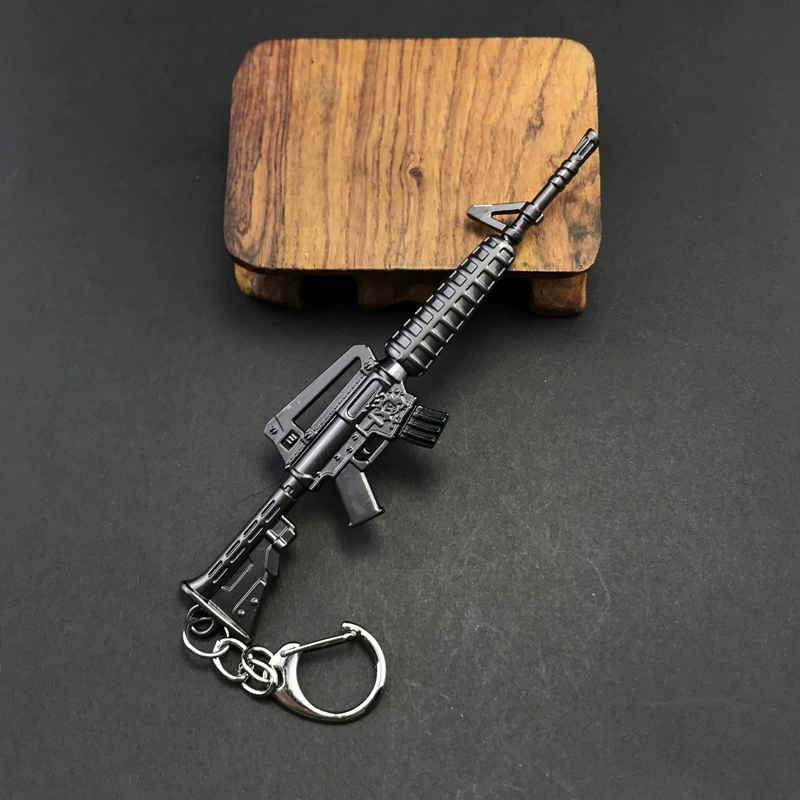 СГ0 огневая линия вокруг Barret M82a1 снайперская охота курица пушка 98K металлическая модель труба ключодержека подвесной