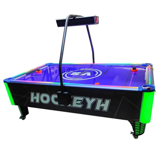 Hockey juego de monedas para padres e hijos equipo de ciudad de videojuegos para adultos multi-bola máquina de juego de hockey equipo de bola de cojín de aire