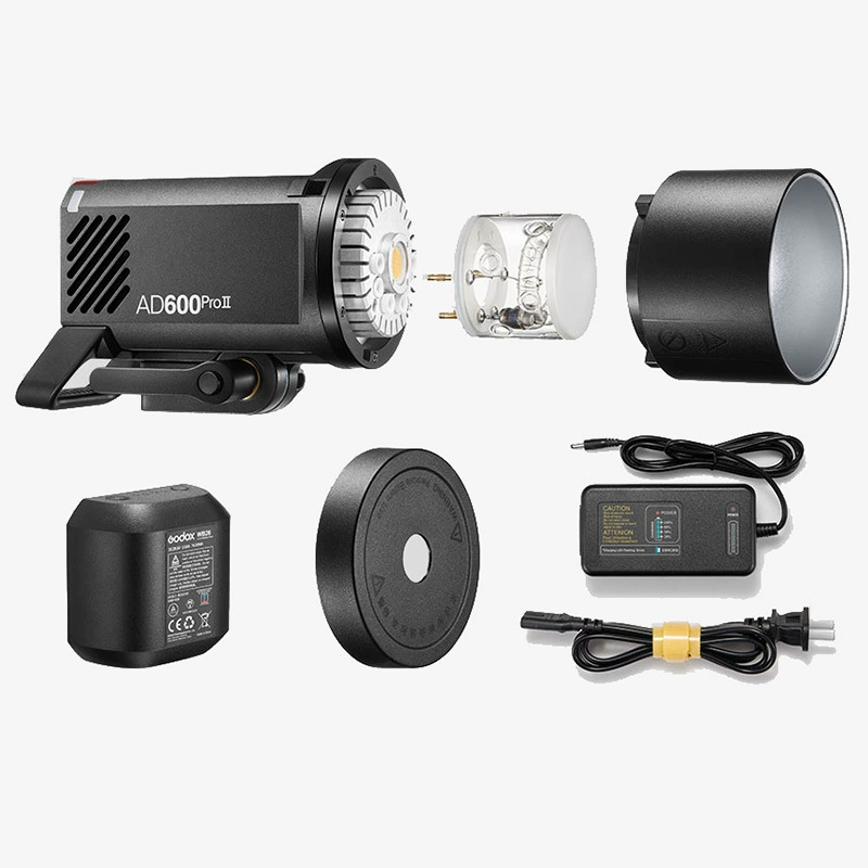 Godox AD600proII второе поколение с цветным экраном, высокоскоростной TTL, импульсная фотосвета для съемки на открытом воздухе