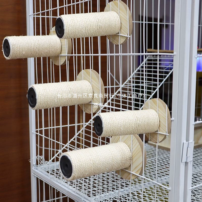 Лестница-скалодром из натурального дерева для кошек