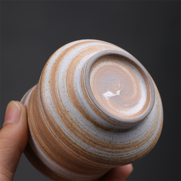Ceramic Coffee Cup Set Japanese Style Kiln Fired Espresso Mug_voghion.com