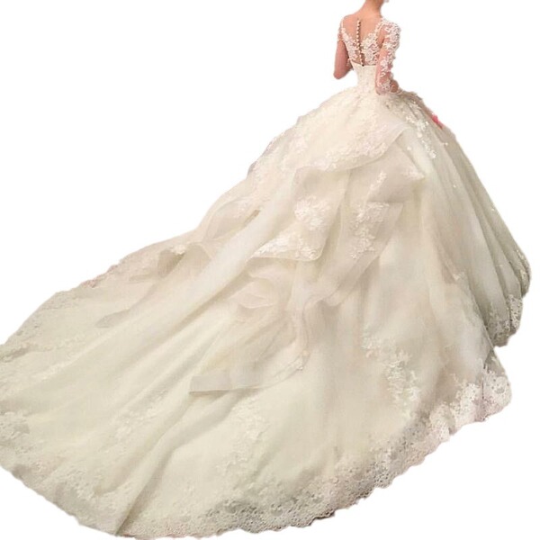 lace wedding dress