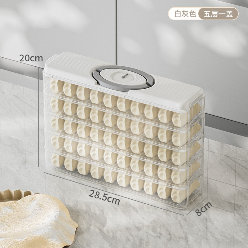 家庭用多層冷凍餃子箱カオス水餃子卵食品多スタイル新鮮箱キッチン冷蔵庫収納箱|undefined