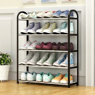 Ll Simple Shoe Rack Home Door Shoe Storage Space-Saving Student Dormitory Multi-Layer Economical Small Narrow Shoes