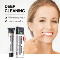 Full English Toothpaste 100gSADOER Mint Bamboo Charcoal Cleans Teeth Fresh Oral Care Cross-Border Foreign Trade Wholesale