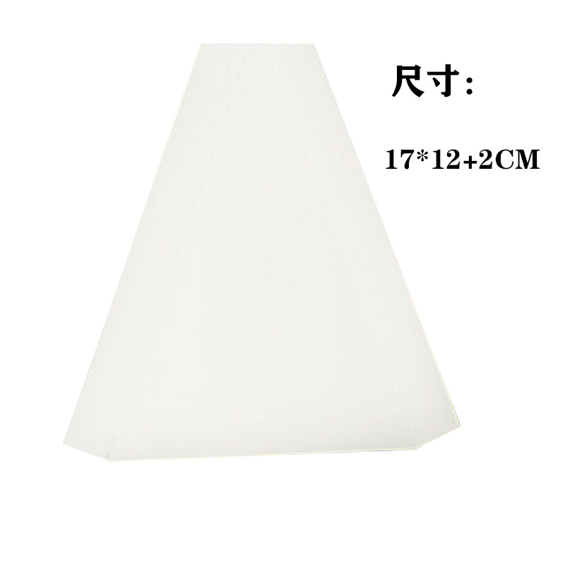 Pastel de papel de la almohadilla inferior patrón de apoyo almohadilla de tarjeta de oro cuadrado redondo triángulo mousse pad postre tarjeta de oro almohadilla de la torta