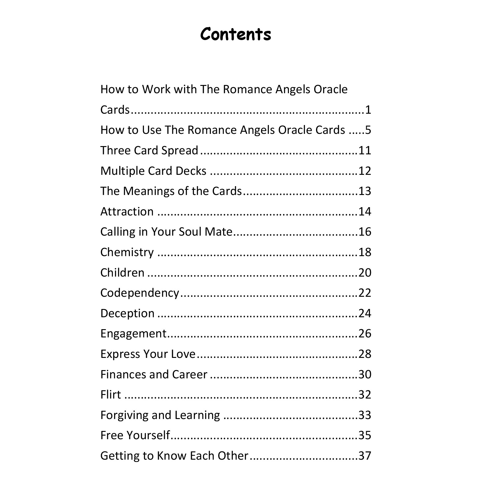 Romance Angels Oracle Guidebook_voghion.com