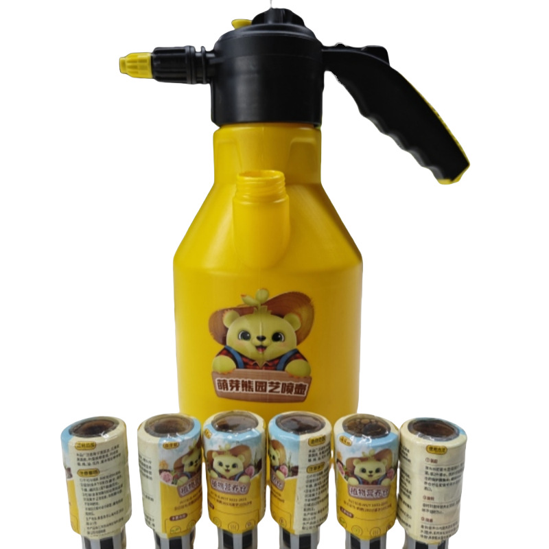 Botella de agua doméstica horticultura plantación de flores horticultura