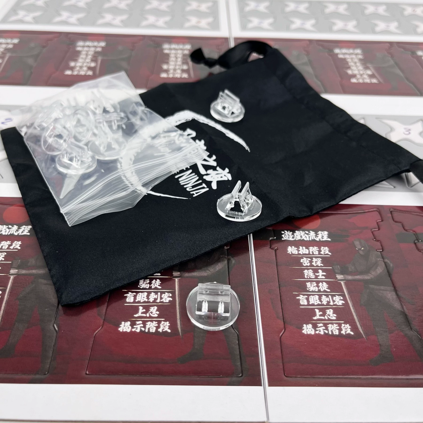 Ninja Night — Ниндзя: ночная китайская версия настольной игры для вечеринок с «пушкой»-картой, повседневная и веселая