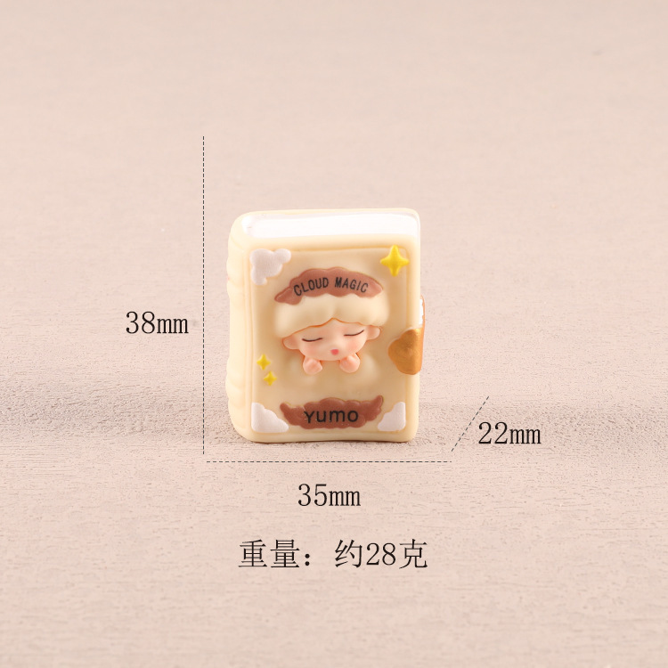微缩云梦魔法书本 DIY娃娃屋迷你装饰配件摆件小玩具小礼品盲盒|undefined