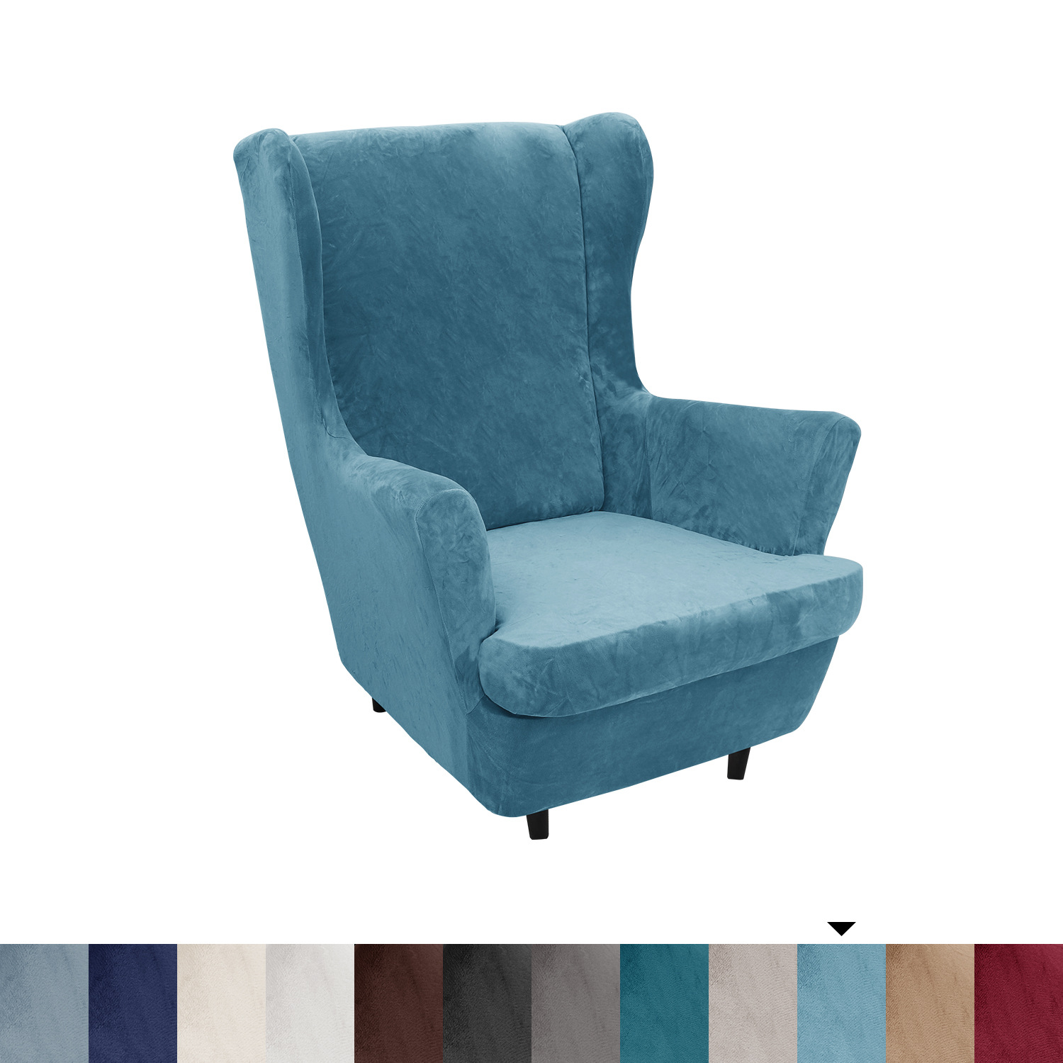 Europäisch-minimalistisch, Französisch-romantisch, Stretch-Sofabezug, kratzfester Couchüberzug, rutschfester Möbelschutz, waschbarer elastischer Bezug, Haustierfreundlich_voghion.com