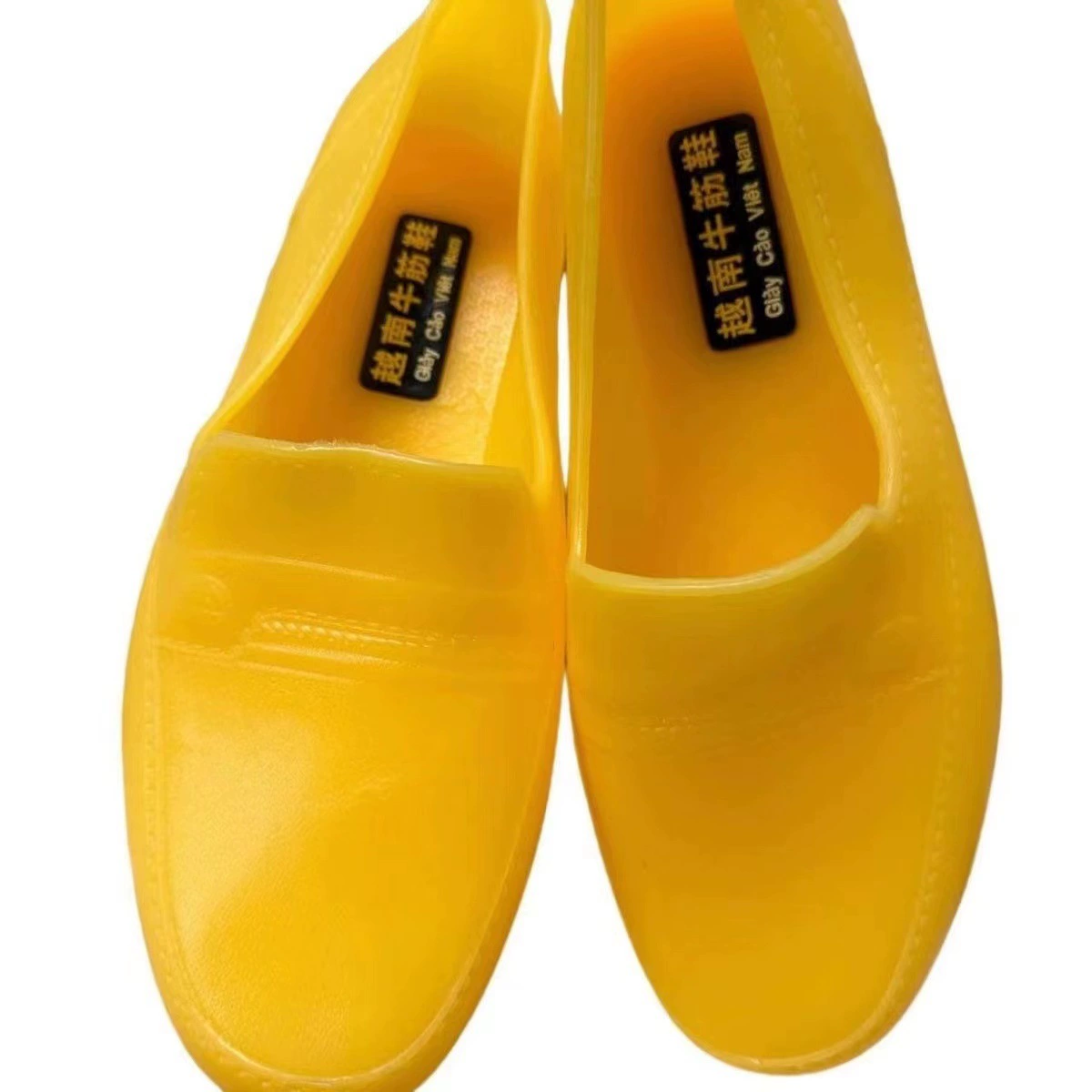 Вьетнамская утолщенная очень большая Водная обувь из говяжьего сухожилия с низким верхом, Мужская Нескользящая непромокаемая обувь для строительных объектов, непромокаемая обувь большого размера, обувь для сельскохозяйственных угодий, кухонная обувь