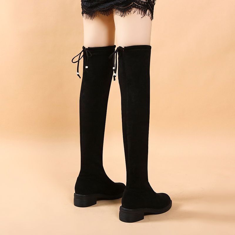 New Products, New Boots, Women's Over-The-Knee Boots, Autumn and Winter Boots for Small People, New Knight High-Heeled Boots