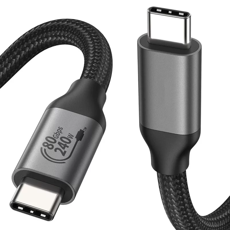 [usb4.0 полнофункциональный кабель данных 16K type-c кабель PD100W240W быстрая зарядка 80Gbps]