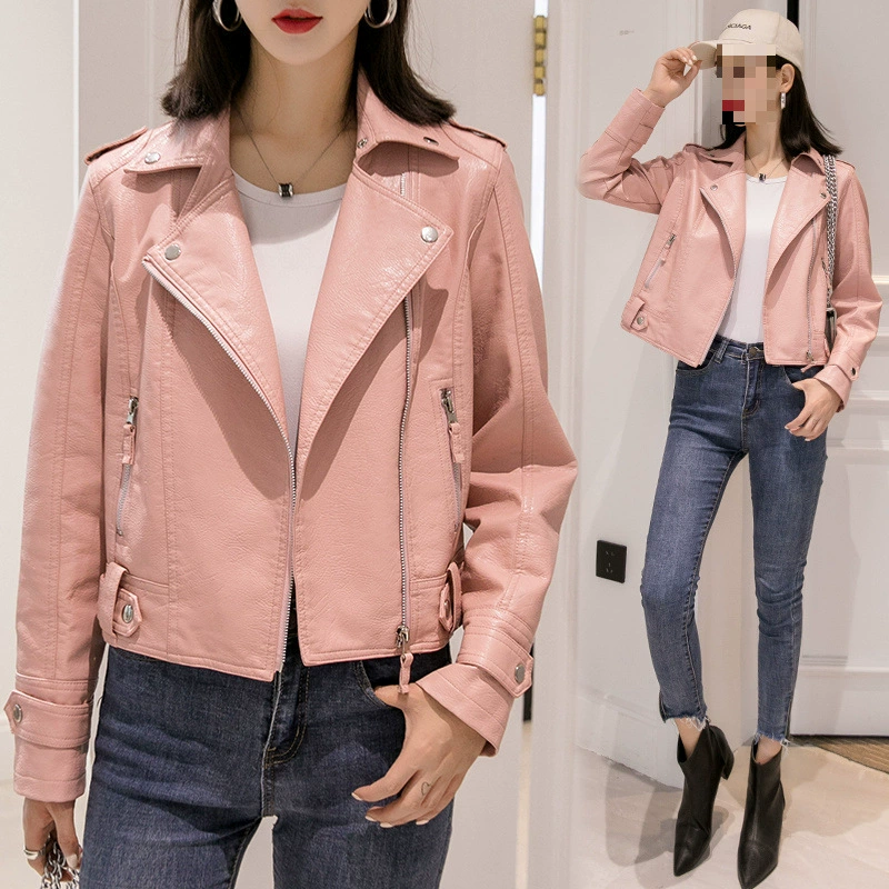 Short autumn jacket, Korean style, plus size